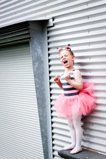 Wordless Wednesday — Screaming Ballerina