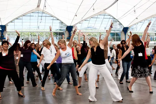 BlogHer-2011-flash-mob