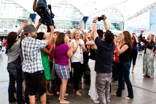 BlogHer-2011-flash-mob