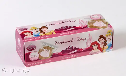 Disney sandwich bags