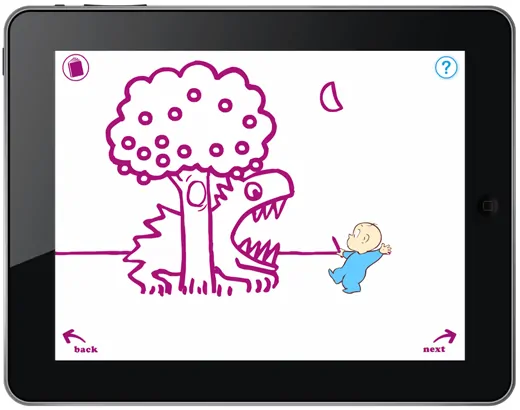 The Magic of Harold and the Purple Crayon on iPad