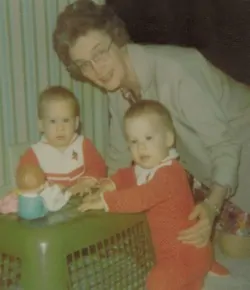 Nana with Susan and Janice