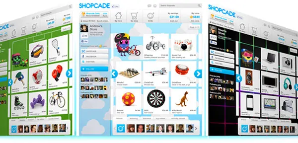 Shopping on Facebook with Shopcade