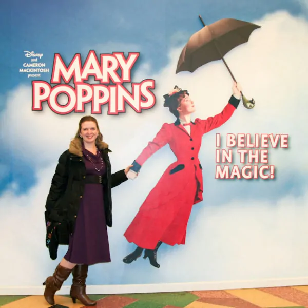 Mary Poppins at the New Amsterdam Theater on Broadway