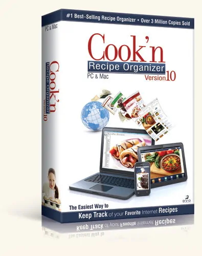 Cook N Recipe Organizer Helps You Organize ALL Your Recipes