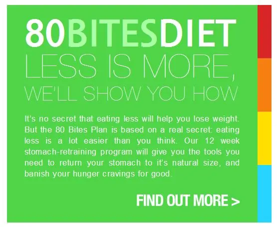 Retrain Your Eating Habits With 80 Bites