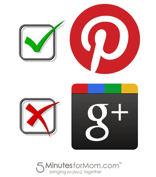 Mom Bloggers Pick Pinterest Over Google+