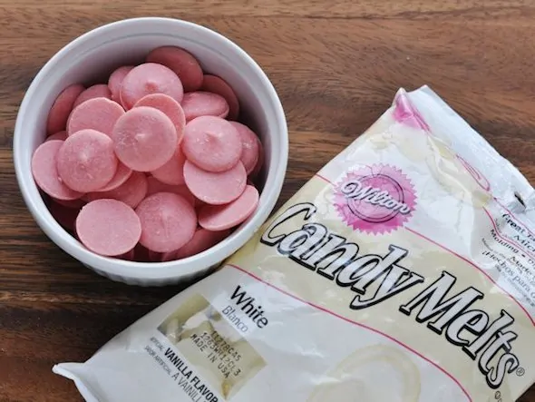 pink candy melts