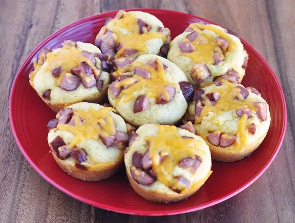 cheesey corn dog muffins