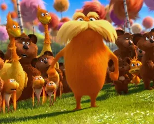 Danny DeVito and Betty White, Perfectly Suited for The Lorax