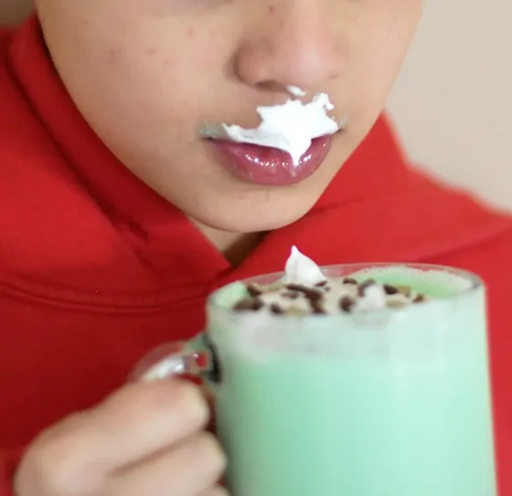 marshmallow mustache