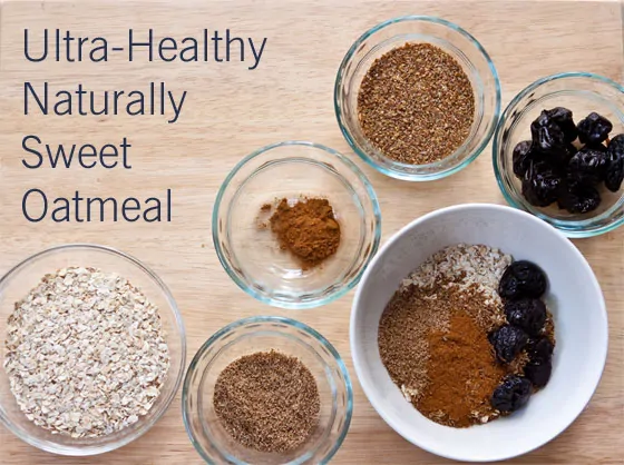 Sugar-Free, Gluten-Free, Naturally Sweet Oatmeal Packed with Omega 3