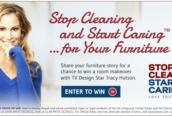 Guardsman: Stop Cleaning Start Caring Sweepstakes