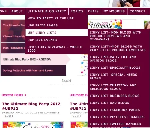 Are You Listed In The #UBP12 Blog Link Directory?