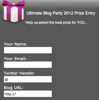 ubp prize entry form