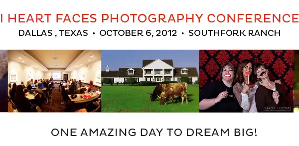 Today’s the Last Day to Save $100 on the I Heart Faces Conference