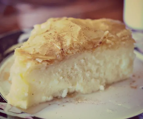 Greek Custard Pie