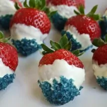 July 4 Red White and Blue Strawberries