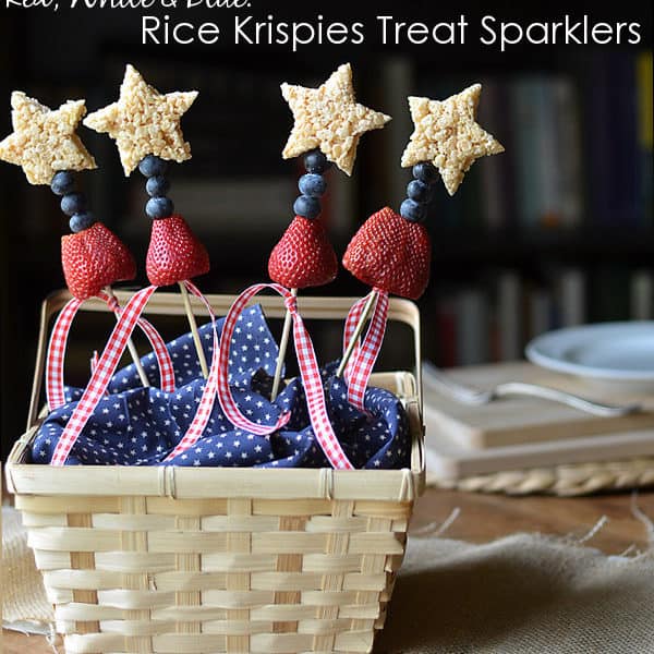 Rice Krispies Treat Sparklers