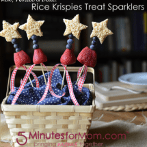 Rice Krispies Treat Sparklers