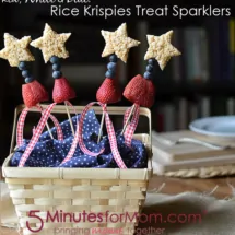 Rice Krispies Treat Sparklers