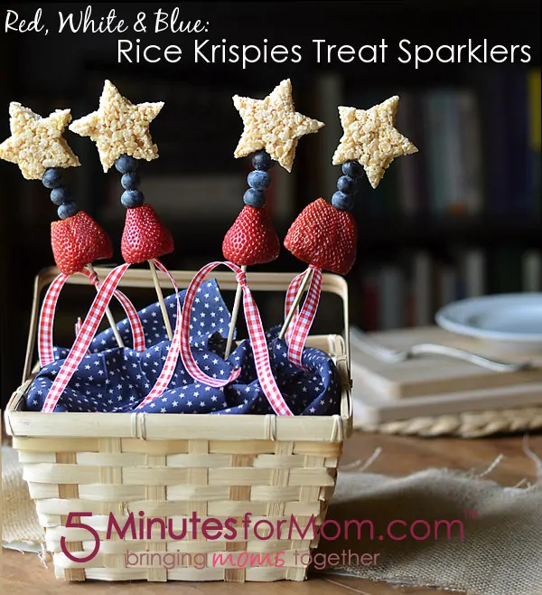 Rice Krispies Treat Sparklers