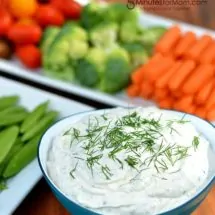 Easy Ranch Veggie Dip