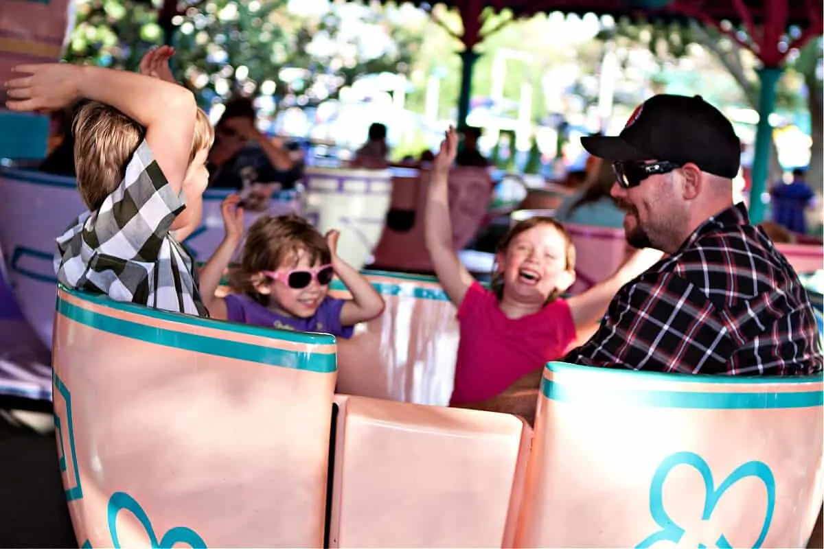 Tea Cups Ride at Disney