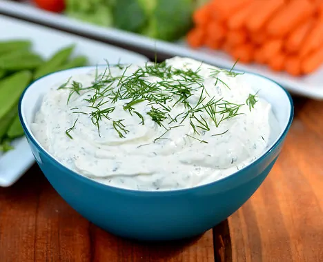 Easy Ranch Veggie Dip