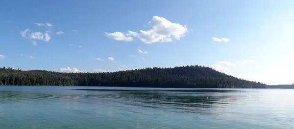 Wordless Wednesday — Panorama Shot of the Lake