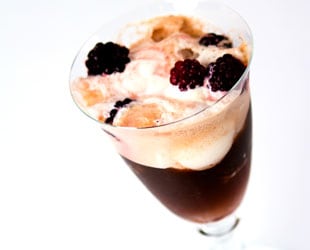 Blackberry Liqueur Float