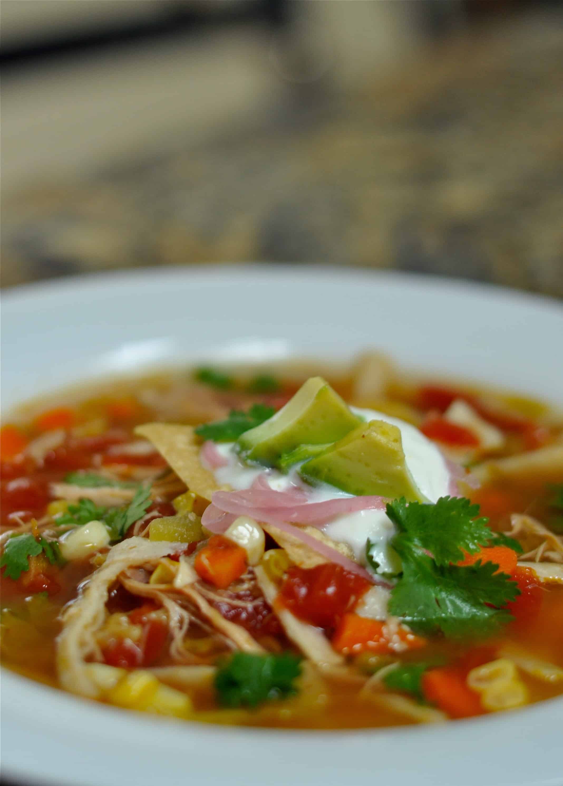 Chicken tortilla soup joanna gaines