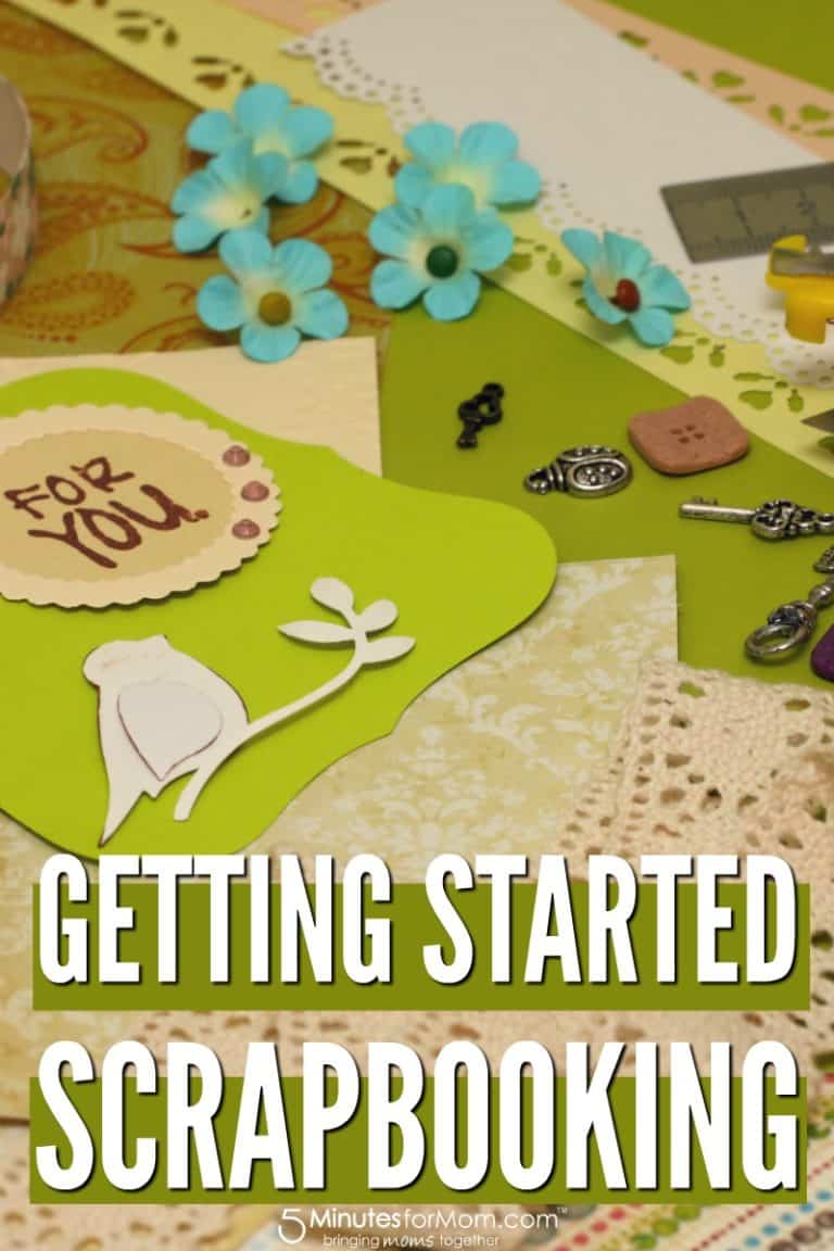 Scrapbooking Made Simple Getting Started 5 Minutes for Mom