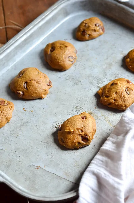 pumpkin cake cookies