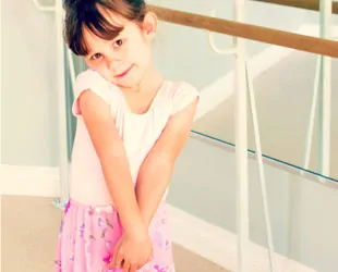 Wordless Wednesday — Sophia’s First Day of Ballet… Again!