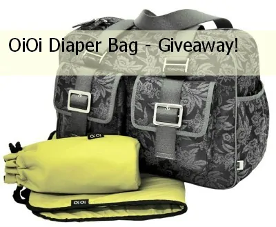 OiOi Diaper Bags: A Mix Between Fashion and Functionality (Giveaway)