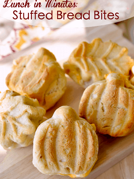 Lunch in Minutes: Stuffed Bread Bites Recipe