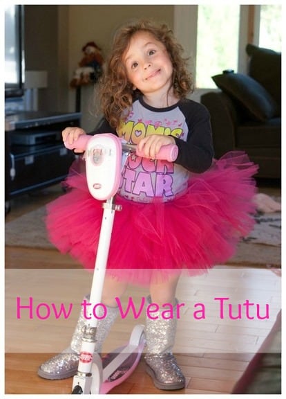 how to wear a tutu