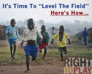 It’s Time To Level The Field – All Children Have A Right To Play