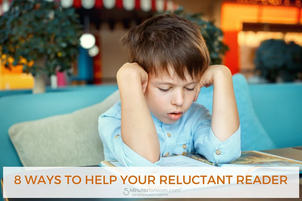 8 Ways to Help Your Reluctant Reader