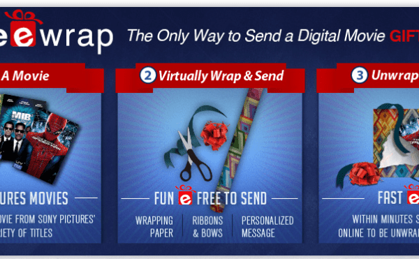 Give the Gift of a Movie Anytime of Year with Sony Pictures Movie E Wrap