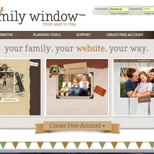 Become the Family Blogger with My Family Window