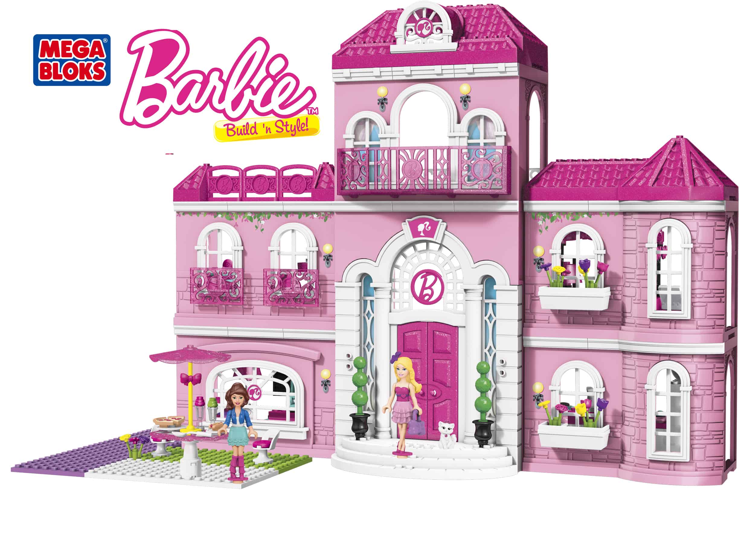 barbie mega bloks luxury mansion