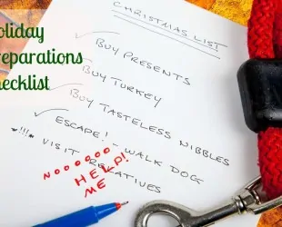 Holiday Preparations Checklist