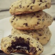 Delicious Oreo Stuffed Chocolate Chip Cookies Recipe