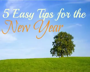 5 Easy Tips for the New Year