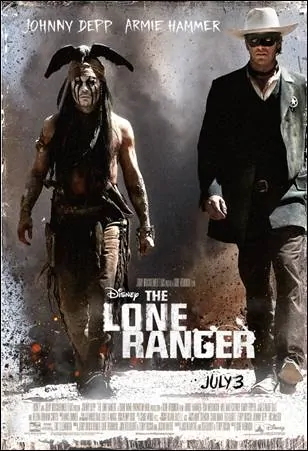 New Lone Ranger Poster and a Sneak Peek at Sundays Preview #loneranger