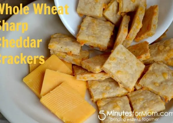 Whole Wheat Sharp Cheddar Crackers