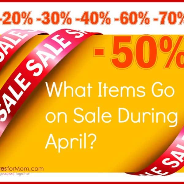 What’s On Sale in April? (plus giveaway)