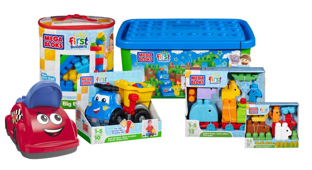 mega bloks first builders train